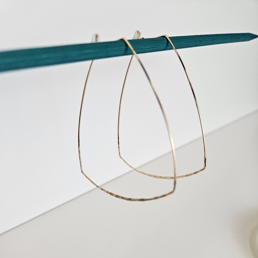 Hoop earrings (NWOT) - Picture 4 of 7